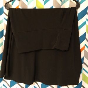 Solid black Lularoe Azure Skirt 🖤🖤